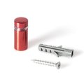 Outwater Round Standoffs, 3/4 in Bd L, Aluminum 1/2 in OD 3P1.56.00318